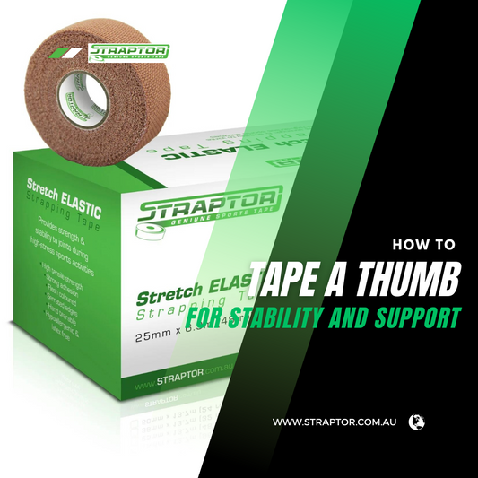 How to Tape a Thumb for Stability and Support