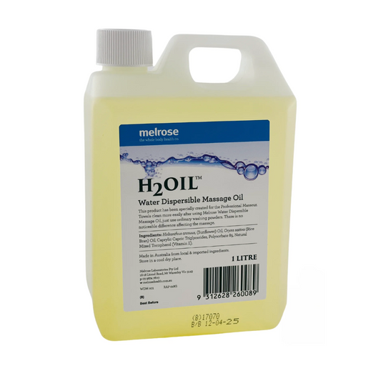 Water Dispersible Massage Oil -  H2Oil (1)