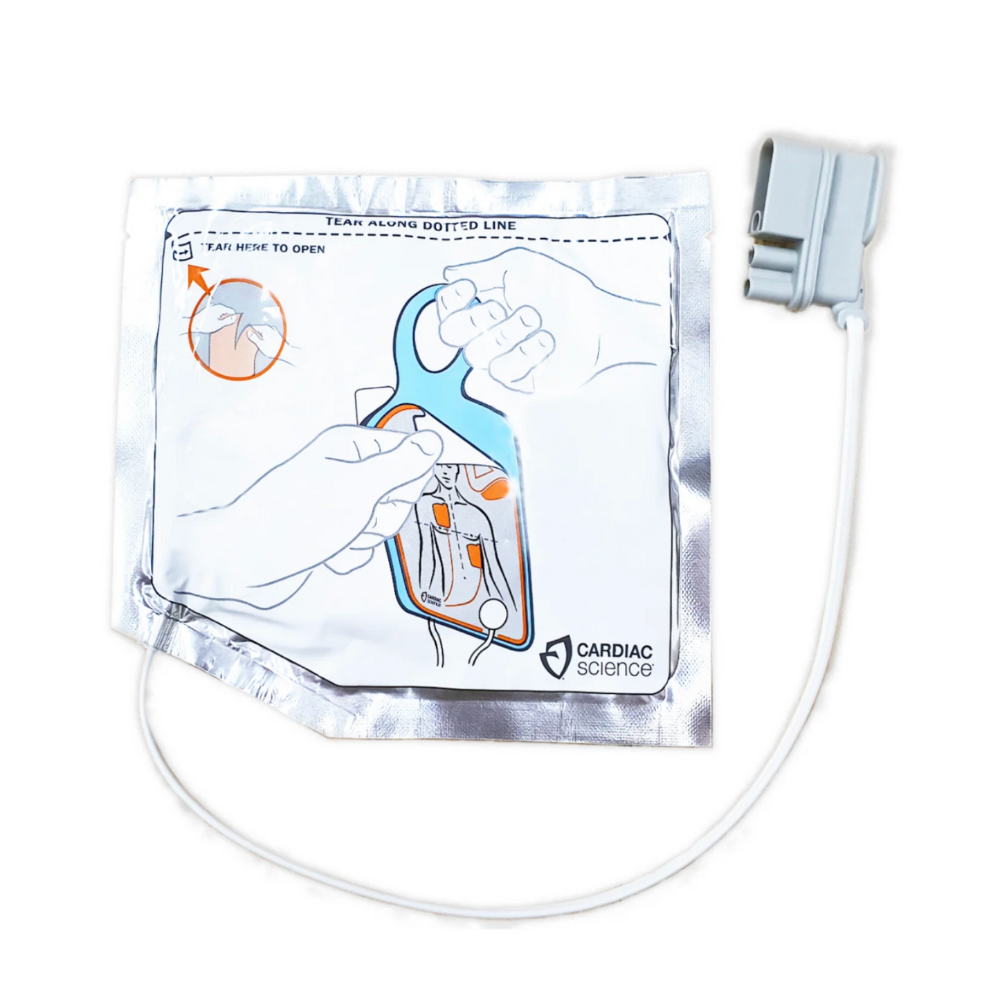 Cardiac Science Powerheart AED G5 Defibrillation Pads - Adult (1)